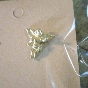 Gold Angel Pin